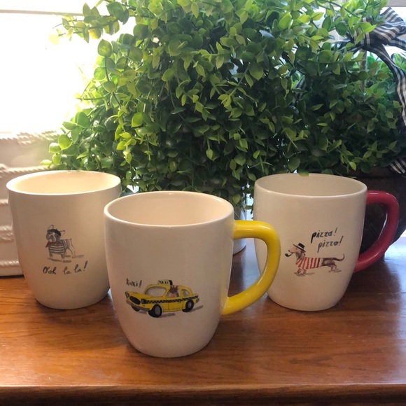 RAE DUNN SET OF MUGS NWT - Picture 1 of 7